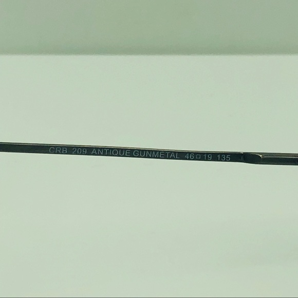 CanyonRiverBlues CRB209 Gunmetal Oval Sunglasses - Picture 5 of 5